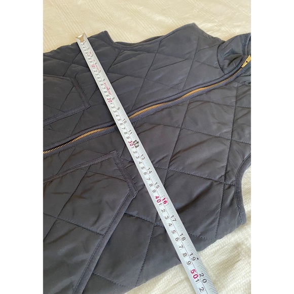 J Crew Mercantile black vest size S - Picture 5 of 7